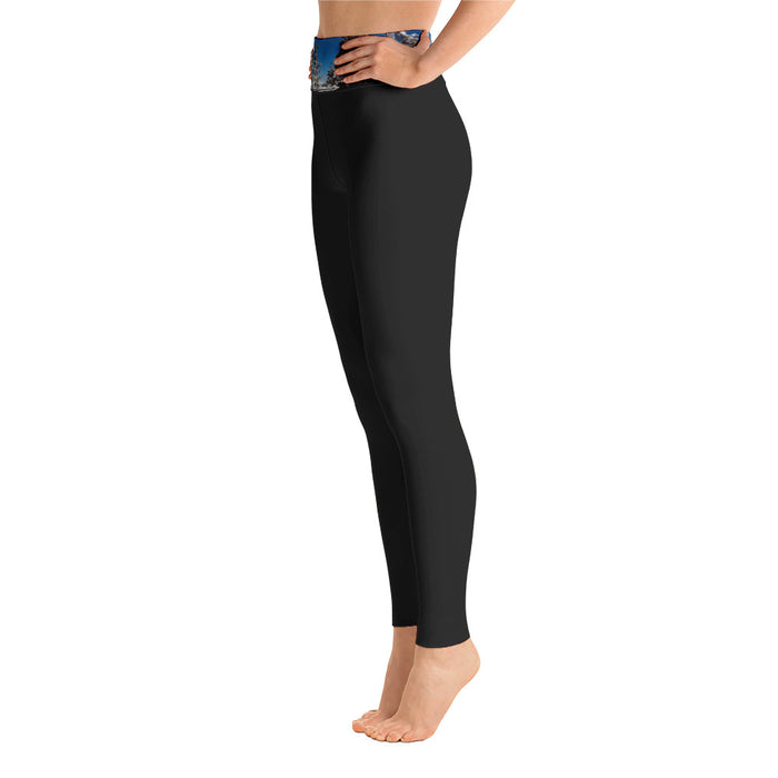 Tahoe Winter Trees Womens Yoga Leggings