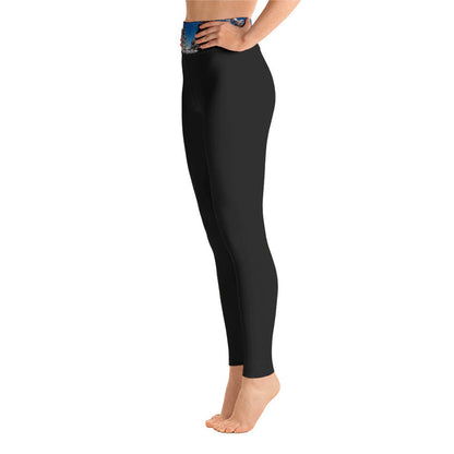 Tahoe Winter Trees Womens Yoga Leggings