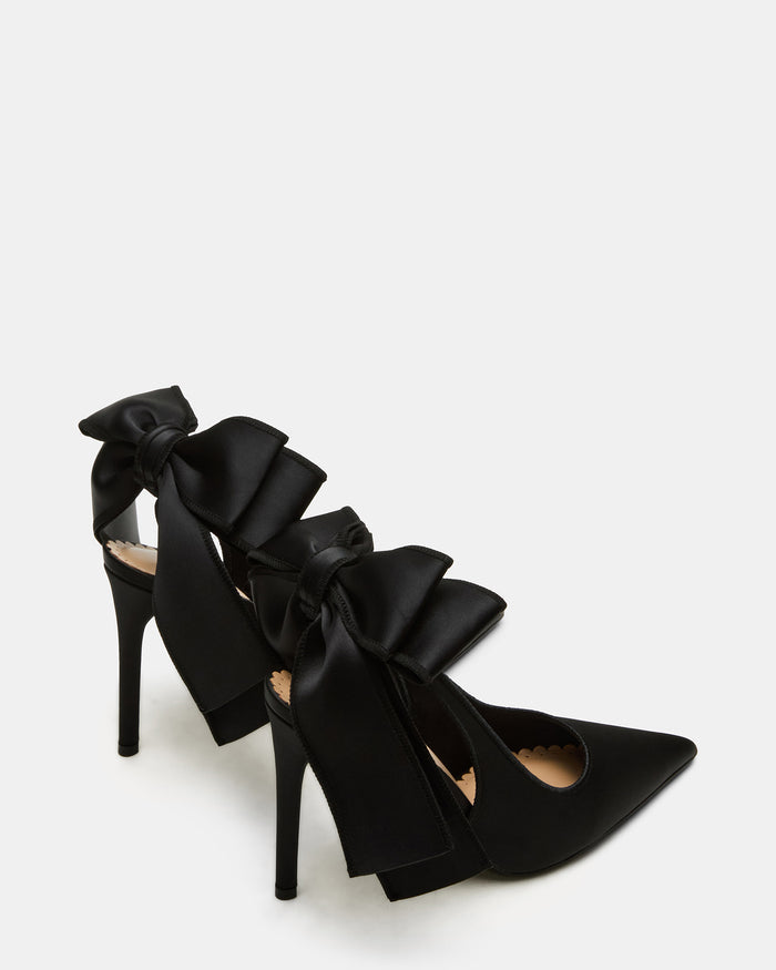 TEACUP BLACK SATIN