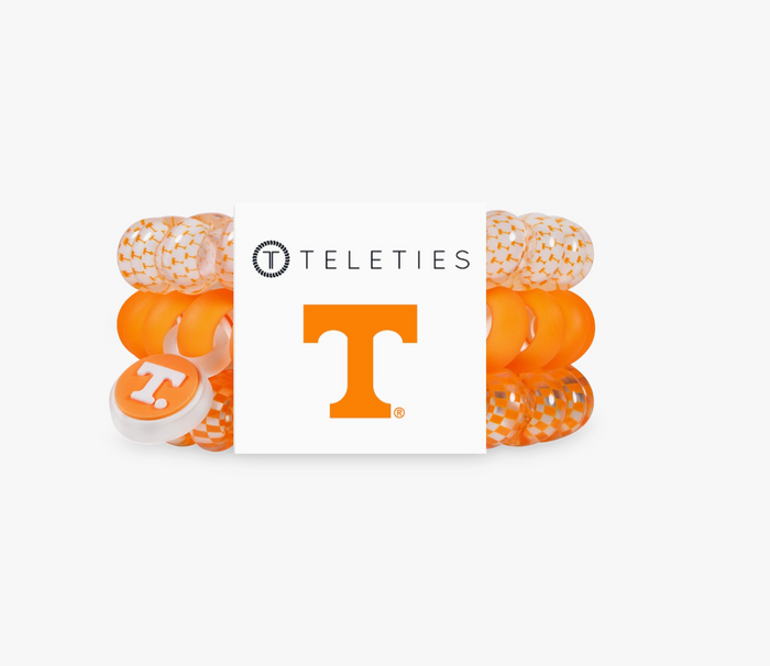TELETIES Vols Spiral Hair Coils/Ties, Large