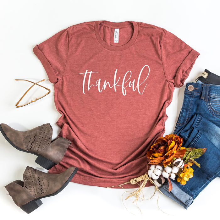Thankful graphic t-shirt, product photo 2