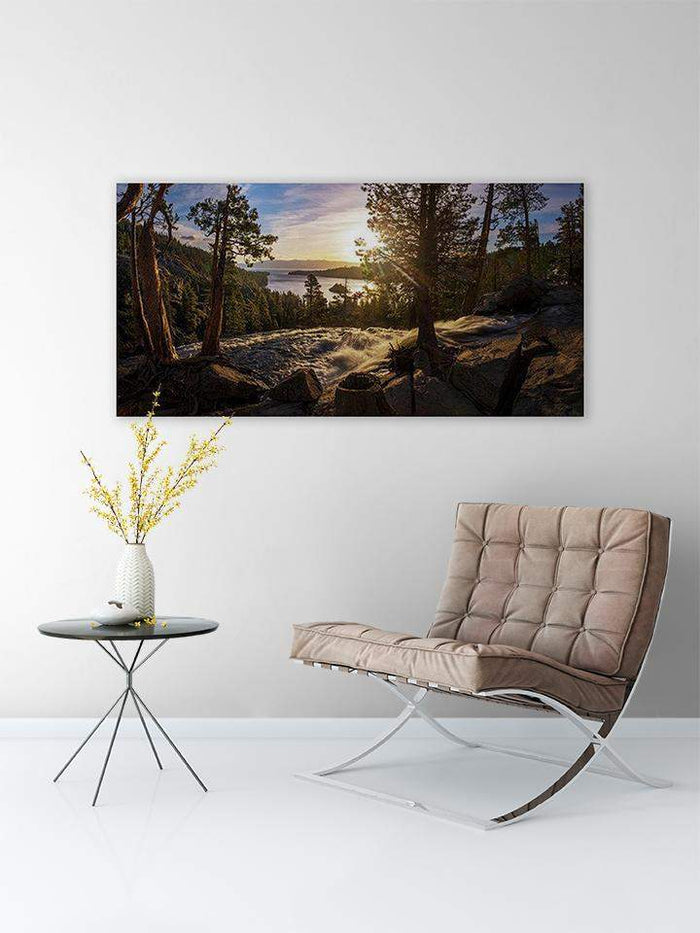 The Heart Of Eagle Falls By Brad Scott - Acrylic Print