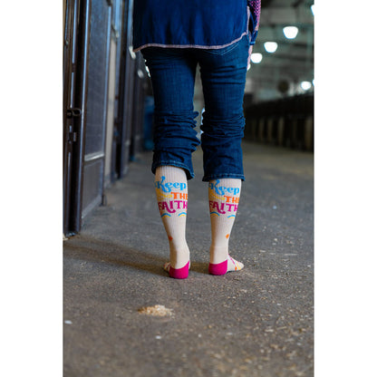 The Lucky 3 Pack | Rebel Faith Buckaroo Performance Boot Socks