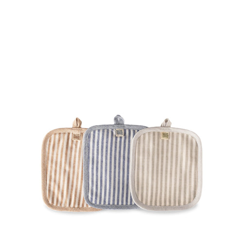 Organic Cotton Ticking Stripe Potholder