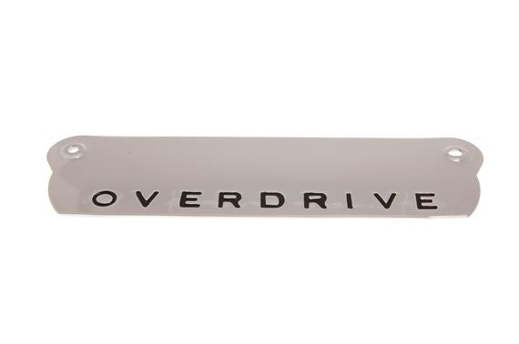 TR6- 622152 Overdrive Badge