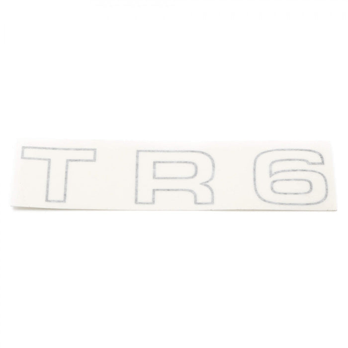 TR6-625668 Rear Fender Emblem BLACK