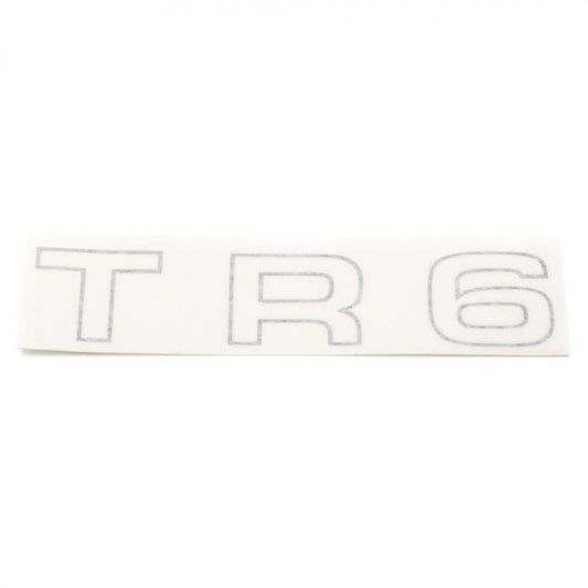TR6-625668 Rear Fender Emblem BLACK