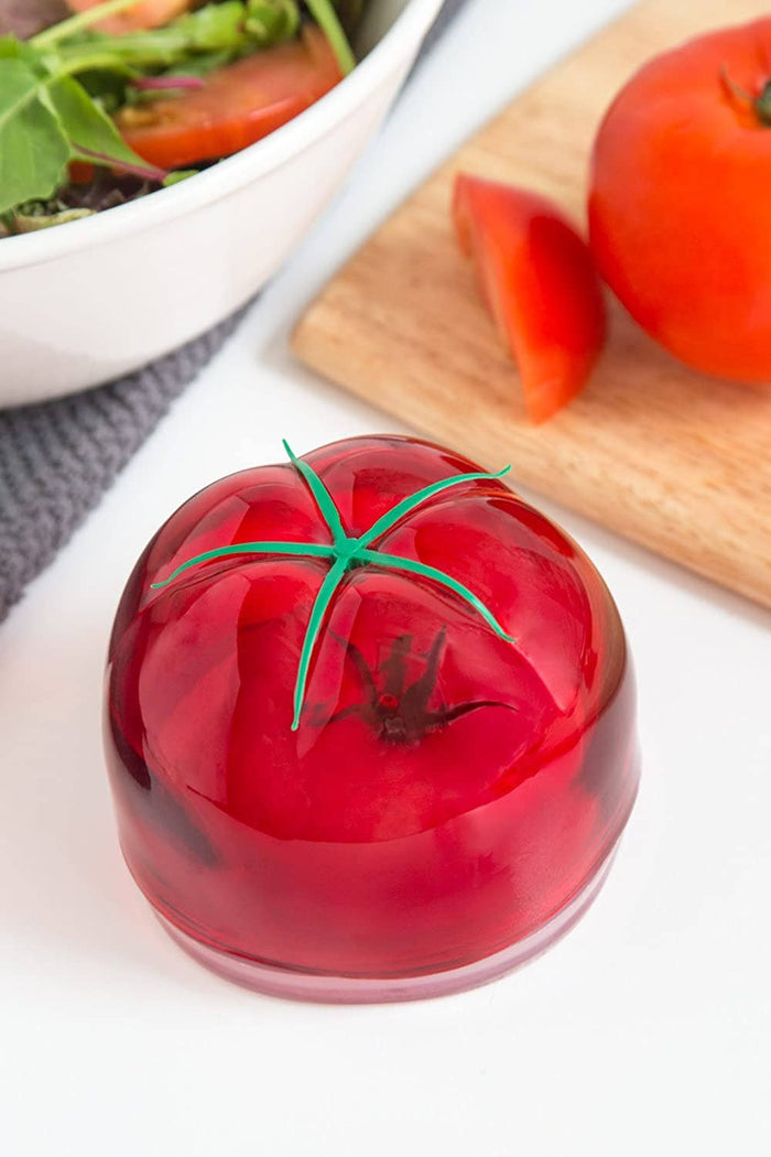 TULZ Tomato Save-A-Half, Red, 4" x 4" x 3"