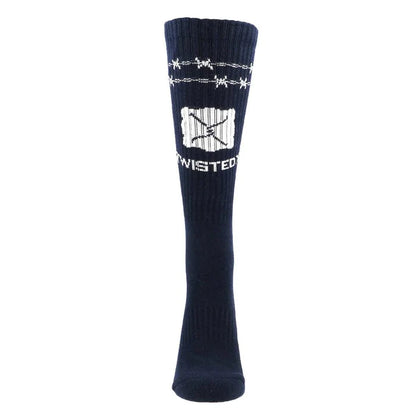 Twisted X Barbed Wire Crew Socks SOCK002 SOCK003-Painted Cowgirl Western Store