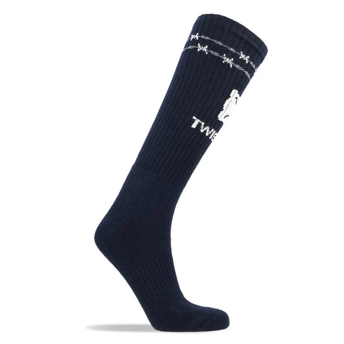 Twisted X Barbed Wire Crew Socks SOCK002 SOCK003-Painted Cowgirl Western Store
