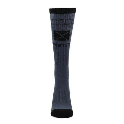 Twisted X Barbed Wire Crew Socks SOCK002 SOCK003-Painted Cowgirl Western Store