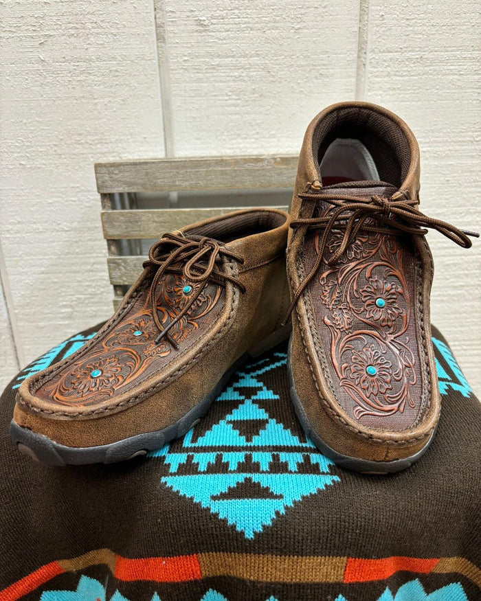 Twisted X Women's Chukka Driving Moc WDM0081-Painted Cowgirl Western Store