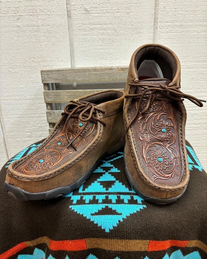 Twisted X Women's Chukka Driving Moc WDM0081-Painted Cowgirl Western Store