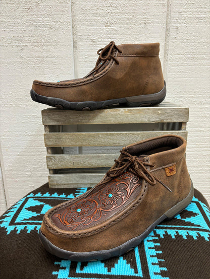 Twisted X Women's Chukka Driving Moc WDM0081-Painted Cowgirl Western Store
