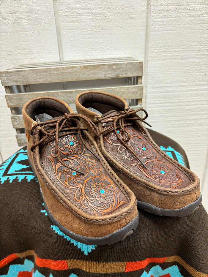 Twisted X Women's Chukka Driving Moc WDM0081-Painted Cowgirl Western Store