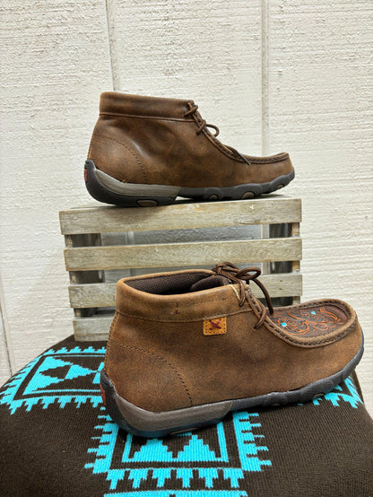 Twisted X Women's Chukka Driving Moc WDM0081-Painted Cowgirl Western Store