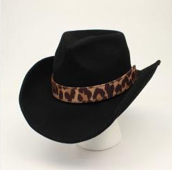Twister 1 1/4" Leopard Print Fashion Hat Band 0280002
