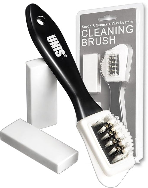 UNIS Suede & Nubuck 4-Way Leather Boot & Shoe Cleaning Brush X002IU8VHP-Painted Cowgirl Western Store