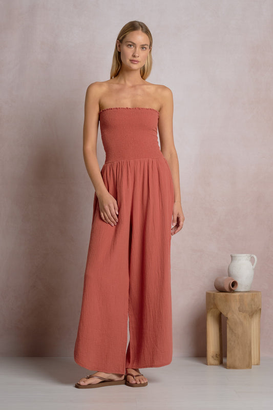 Elan Strapless Smock Jumper