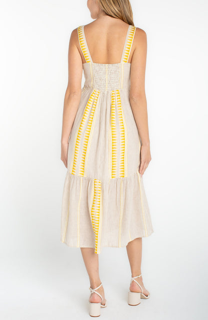 Liverpool Sleeveless Midi Dress