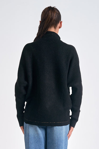 Elan Cross Front Sweater Top