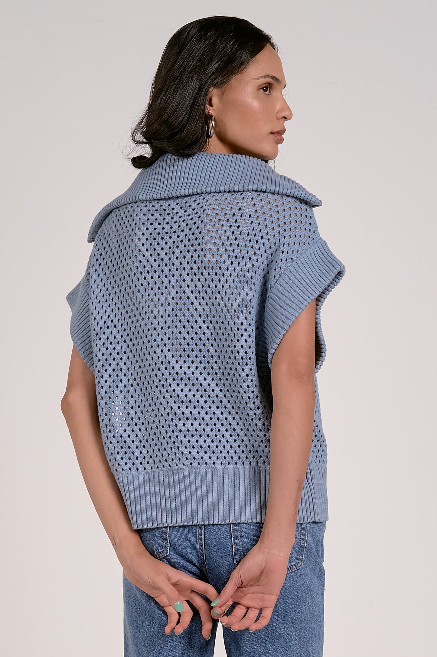 Elan 1/4 Zip Collar Sweater