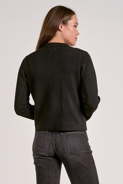 Elan Sweater Jacket Lapel