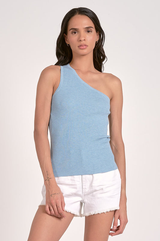 Elan One Shoulder Top