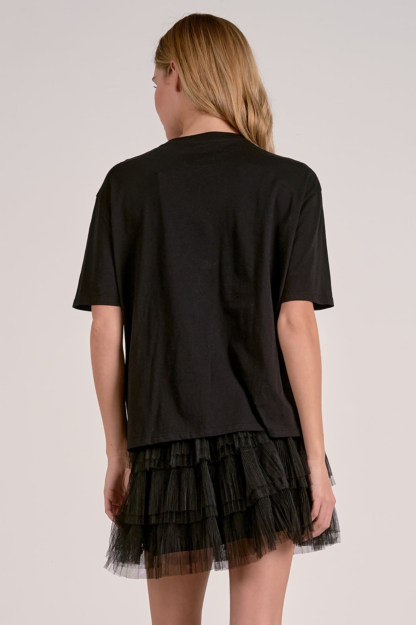 Elan Embellish Collar Tee