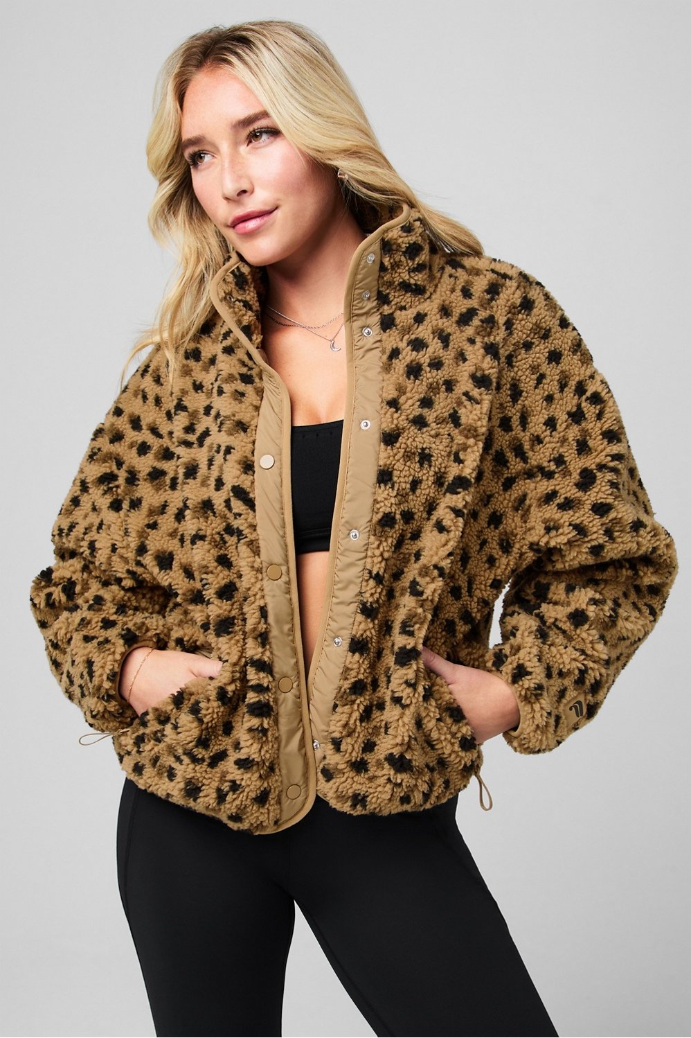 Fabletics Tahoe Teddy Jacket