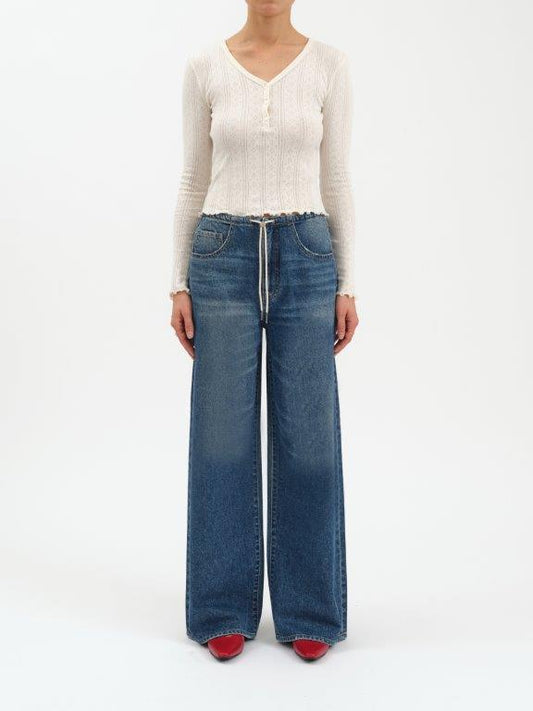 Daze Madison Mid Rise Wide Leg