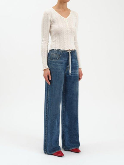 Daze Madison Mid Rise Wide Leg