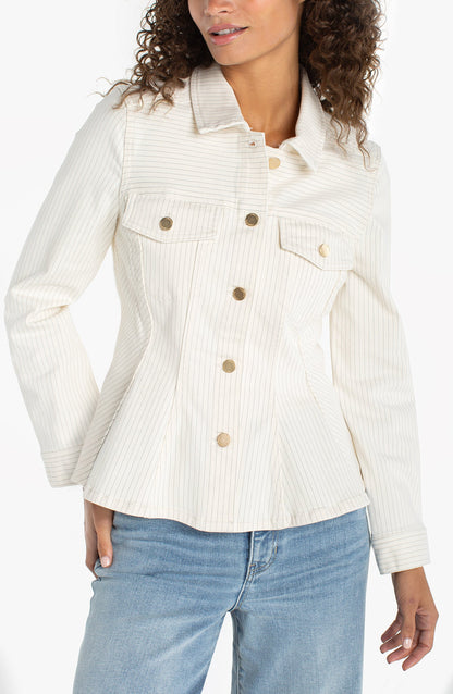 Liverpool Fit & Flare Trucker Jacket
