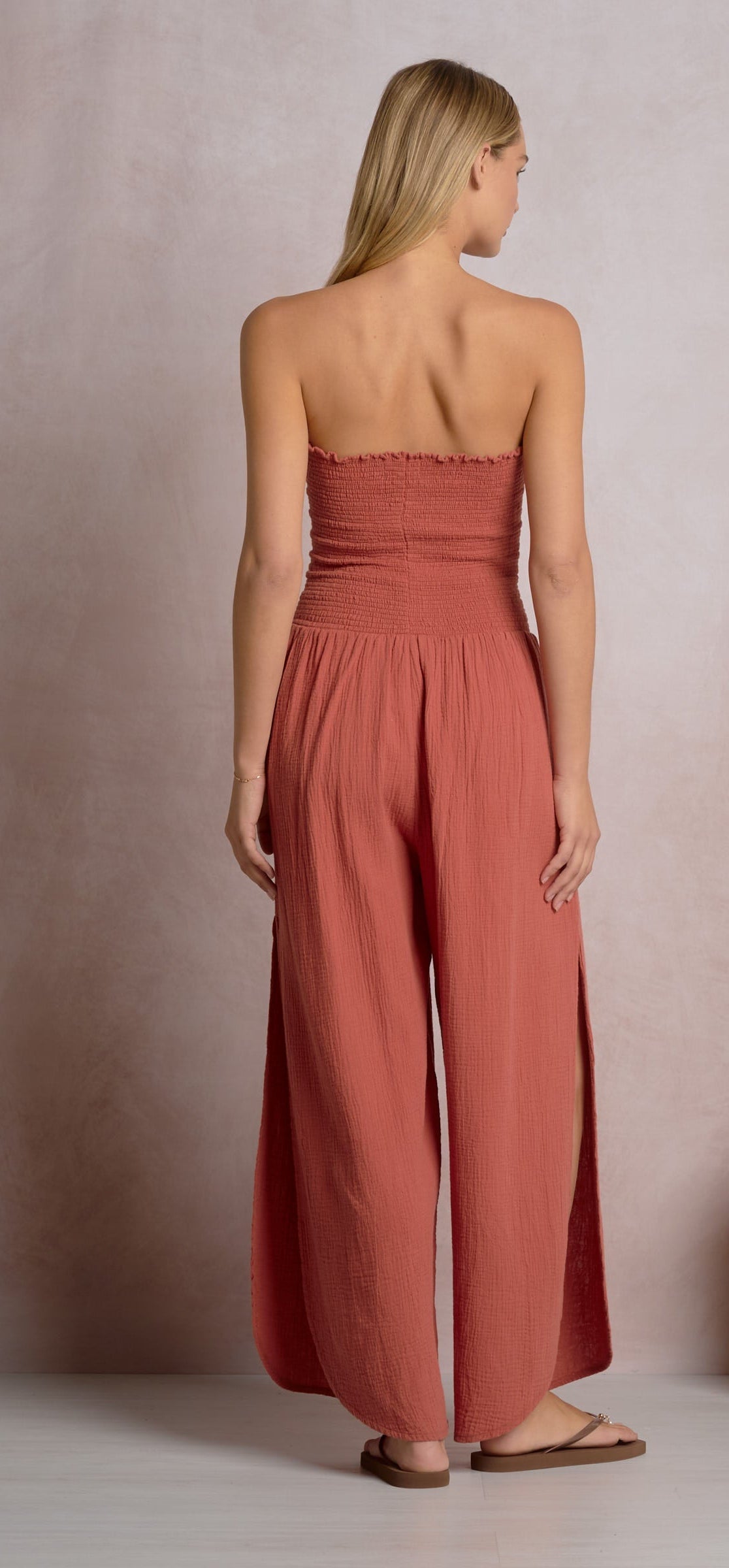 Elan Strapless Smock Jumper