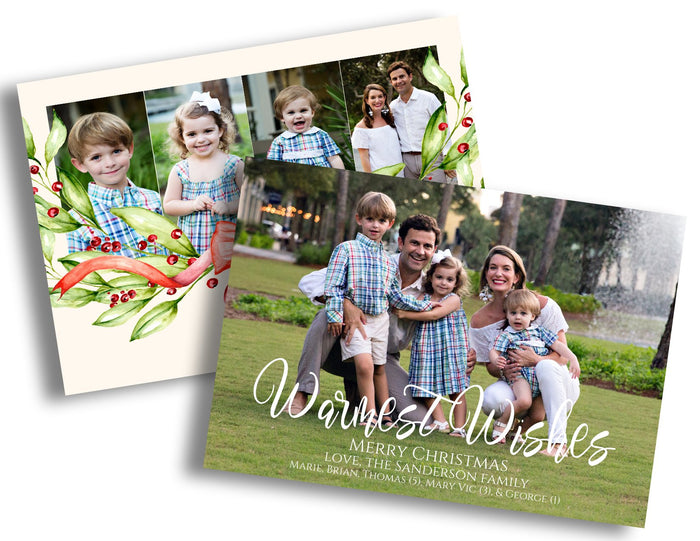 Warmest Wishes Family Card