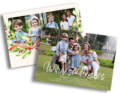 Warmest Wishes Family Card
