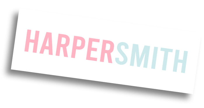 Water Resistant Labels - PINK & TEAL