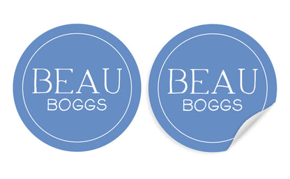 Water Resistant Round Labels - Steel
