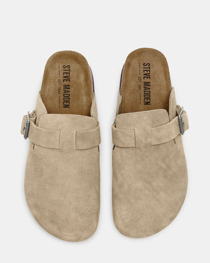 WILDERR TAUPE SUEDE