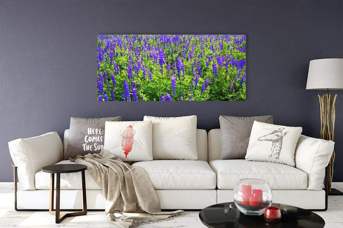 Windy Lupines By Brad Scott - Acrylic Print