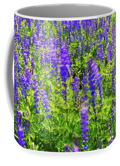 Windy Lupines By Brad Scott - Mug