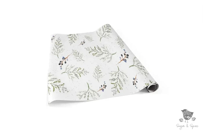 Winter Berry Wrapping Paper - Premium Craft Supplies & Tools > Party & Gifting > Packaging & Wrapping from Sugar and Spice Invitations - Just $26.10! Shop now at Sugar and Spice Paper