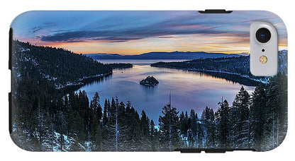 Winters Awakening - Emerald Bay By Brad Scott - Phone Case-Phone Case-IPhone 7 Tough Case-Lake Tahoe Prints