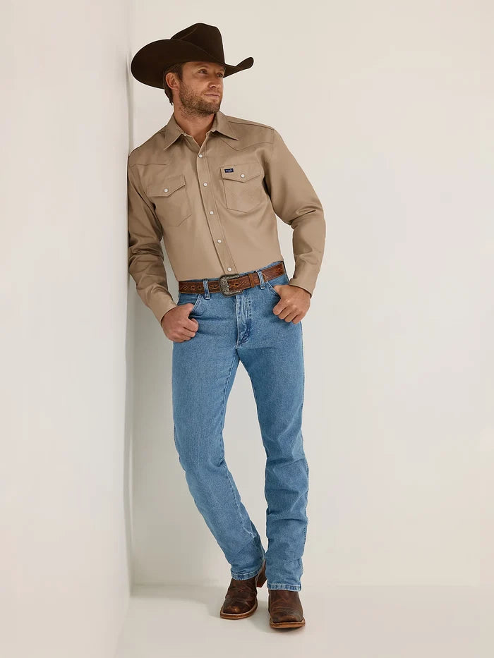 Wrangler Men's Cowboy Cut Antique Wash Original Fit Straight Jeans 1013MWZAW