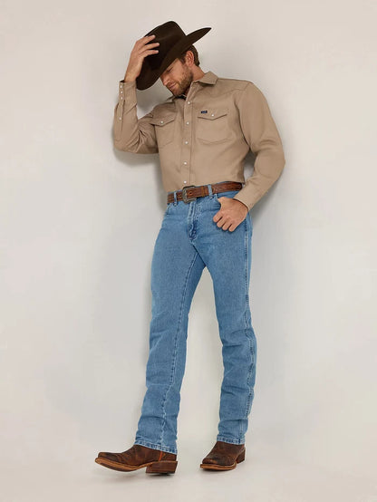 Wrangler Men's Cowboy Cut Antique Wash Original Fit Straight Jeans 1013MWZAW