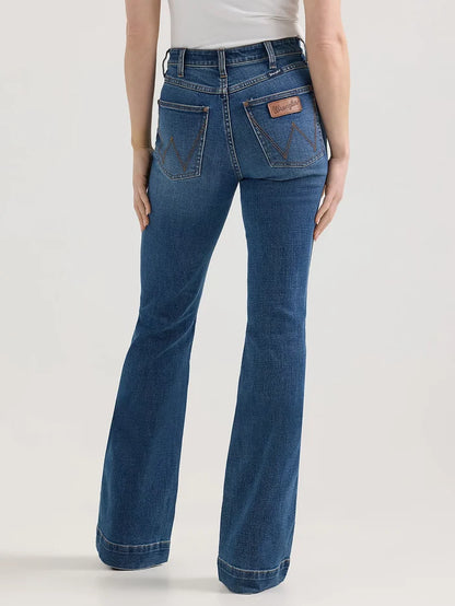 Wrangler Retro Women's Bailey Vivianna High Rise Trouser Jeans 112359387-Painted Cowgirl Western Store