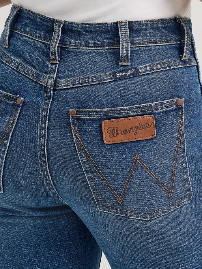 Wrangler Retro Women's Bailey Vivianna High Rise Trouser Jeans 112359387-Painted Cowgirl Western Store