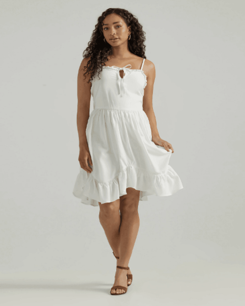 Wrangler Retro Women's Egret Ruffle Dream Dress 112347168