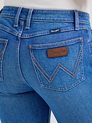 Wrangler Retro Women's Mae Lucy Mid Rise Wide Leg Trouser Jean 112359365-Painted Cowgirl Western Store
