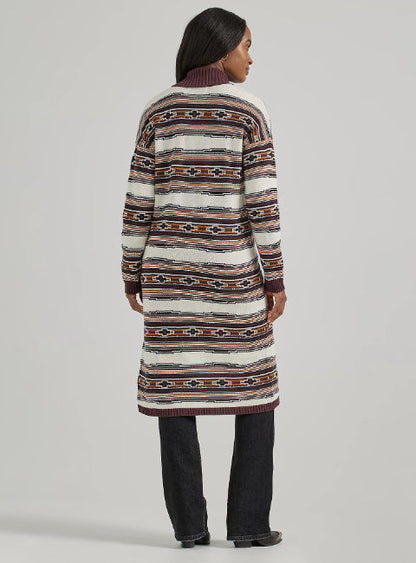 Wrangler Retro Women's Serape Fudge Southwestern Duster 1123566887
